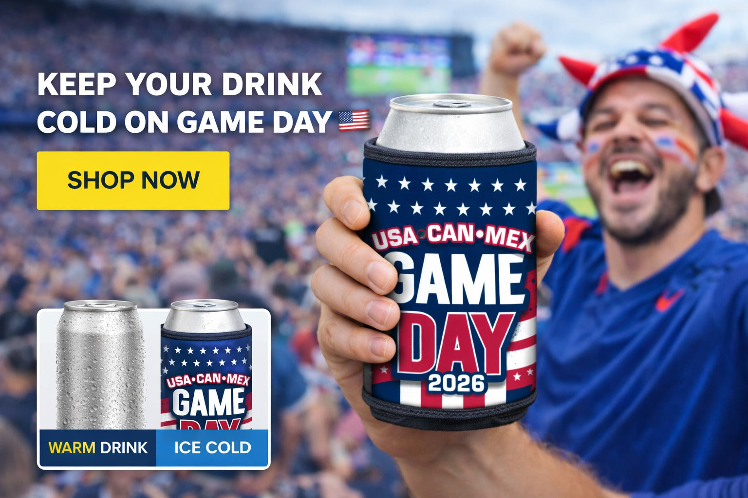 4-Piece FanCooler Set Your Game Day Setup